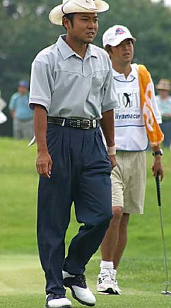 2002年 日本ゴルフツアー選手権イーヤマカップ 最終日 片山晋呉 