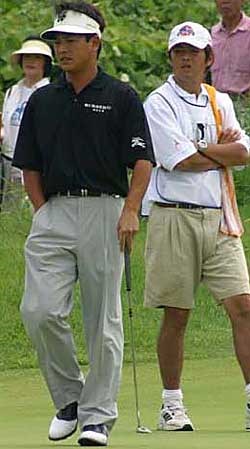 2002年 日本ゴルフツアー選手権イーヤマカップ 最終日 桧垣繁正 調子を崩してしまった桧垣