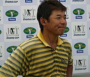 2002年 日本ゴルフツアー選手権イーヤマカップ 最終日 尾崎直道 今日は素晴らしかった尾崎直道