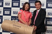 2012年 エアウィーヴ契約会見 宮里美香