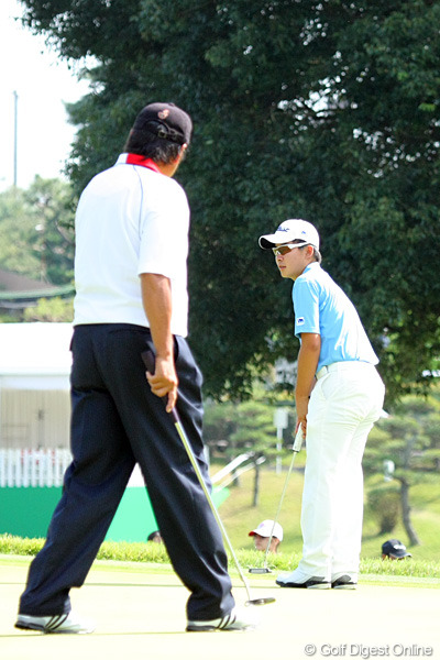 新人の川村昌弘、ジャンボとの練習ラウンドにドキドキ