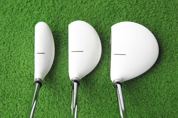 新製品レポート ソレンソンゴルフ パターウッドパター NO.2 ヘッド形状は3種類。構えてみるとフェース面があまり見えない