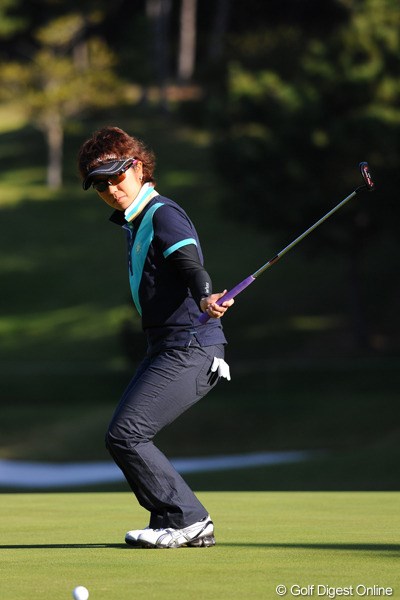 2012年 マスターズGCレディース 初日 比嘉真美子