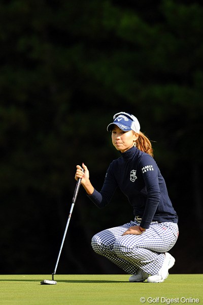 2012年 マスターズGCレディース 初日 上田桃子