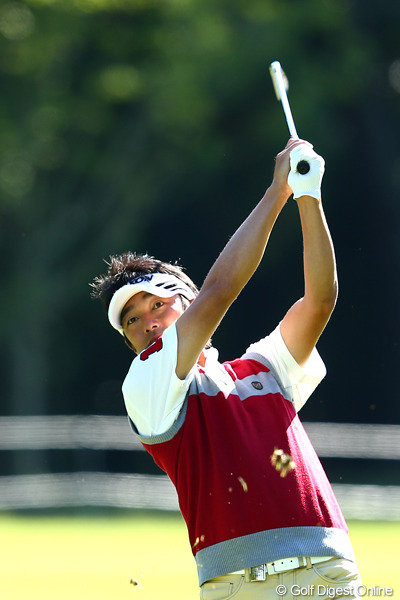 終盤のミスで単独首位を逃した山下和宏