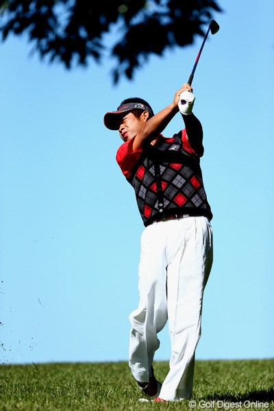 2012年 ブリヂストンオープンゴルフトーナメント 2日目 池田勇太 辛くも予選通過したホストプロ