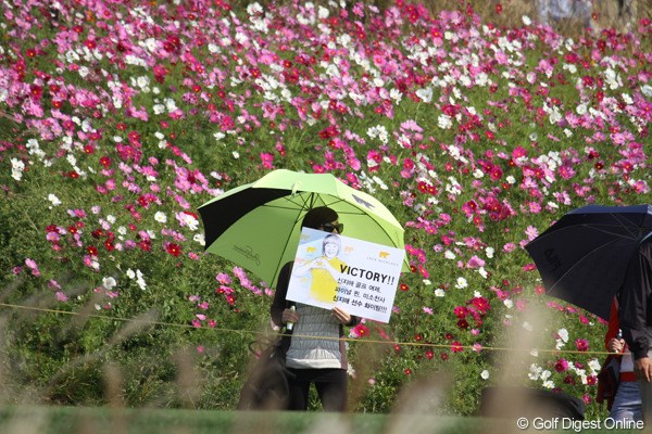 2012年 LPGAハナバンク選手権 初日 応援団