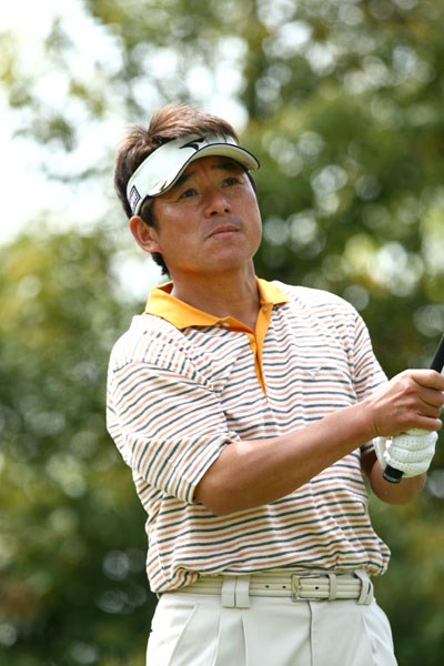 つるやオープンゴルフトーナメント2日目 尾崎3兄弟でただ一人予選を突破した尾崎直道は、6位タイで決勝ラウンドへ（画像は06中日クラウンズ時）