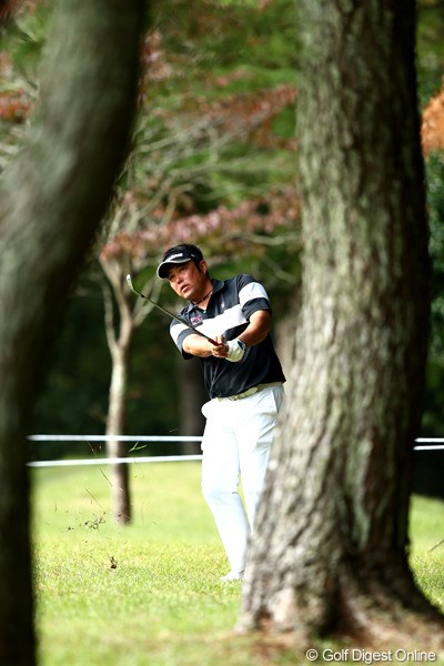 2012年 ブリヂストンオープンゴルフトーナメント 3日目 小田龍一 7アンダーまでスコアを伸ばし一気に3位タイまで浮上