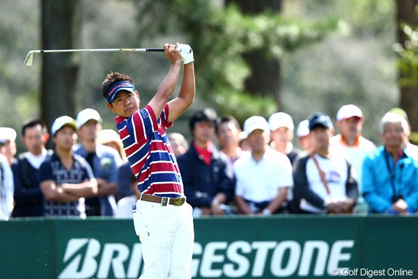 2012年 ブリヂストンオープンゴルフトーナメント 3日目 藤田寛之 このフィニッシュが決まるとゴルフの調子も良い感じ？