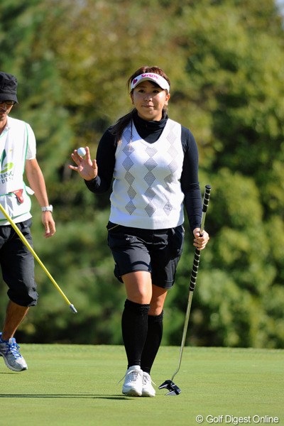 2012年 マスターズGCレディース 2日目 吉田弓美子