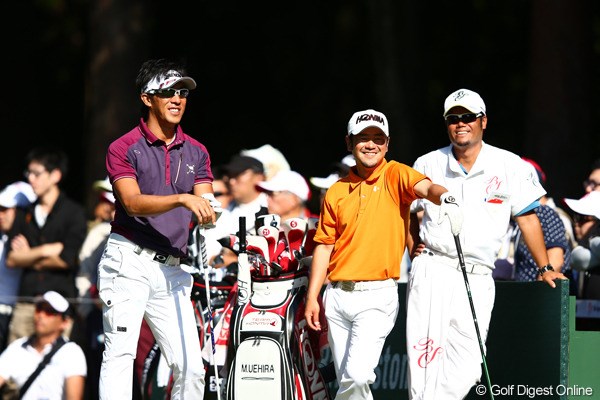 2012年 ブリヂストンオープンゴルフトーナメント 最終日 上井邦浩 上平栄道