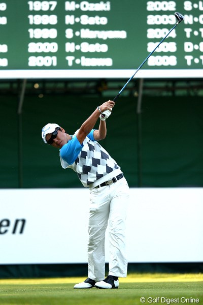 2012年 ブリヂストンオープンゴルフトーナメント 最終日 小西健太