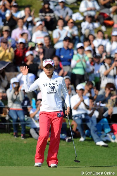 2012年 マスターズGCレディース 最終日 横峯さくら
