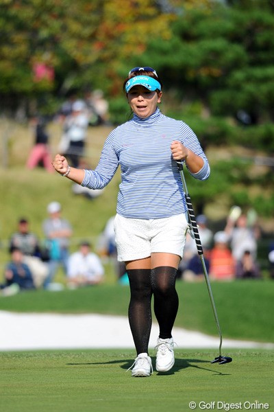 2012年 マスターズGCレディース 最終日 吉田弓美子
