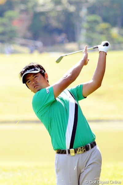 2012年 マイナビABCチャンピオンシップゴルフトーナメント 2日目 武藤俊憲 7バーディ、ノーボギーで3位タイに浮上した武藤俊憲