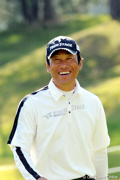 2012年 マイナビABCチャンピオンシップゴルフトーナメント 2日目 岡茂洋雄 マンデー通過の岡茂洋雄が6アンダー11位タイで決勝ラウンド進出
