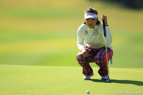 2012年 樋口久子 森永製菓ウイダーレディス 初日 全美貞