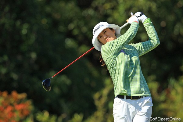 2012年 樋口久子 森永製菓ウイダーレディス 初日 ヤング・キム