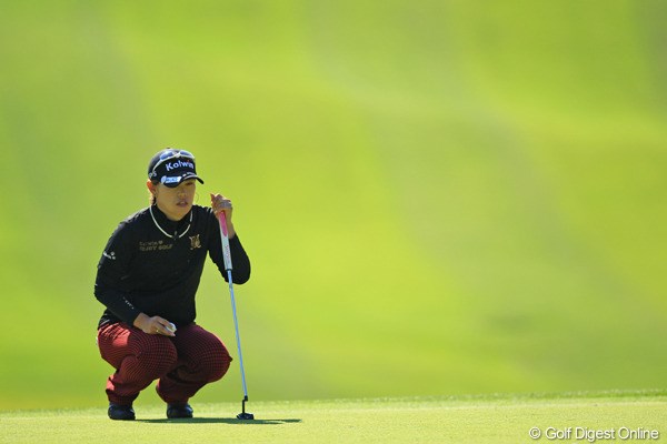 2012年 樋口久子 森永製菓ウイダーレディス 初日 竹末裕美