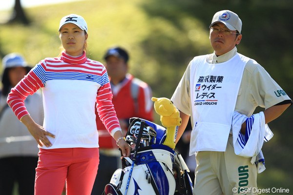 2012年 樋口久子 森永製菓ウイダーレディス 2日目 服部真夕
