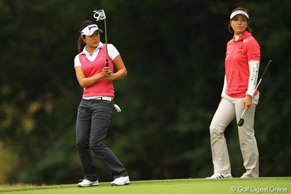 2012年 樋口久子 森永製菓ウイダーレディス 最終日 藤本麻子、全美貞