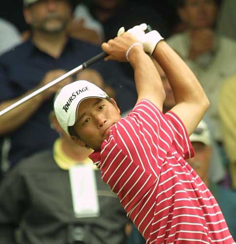 2002年 全米オープン 初日 清田太一郎