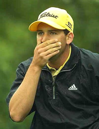 2002年 全米オープン 2日目 セルヒオ・ガルシア