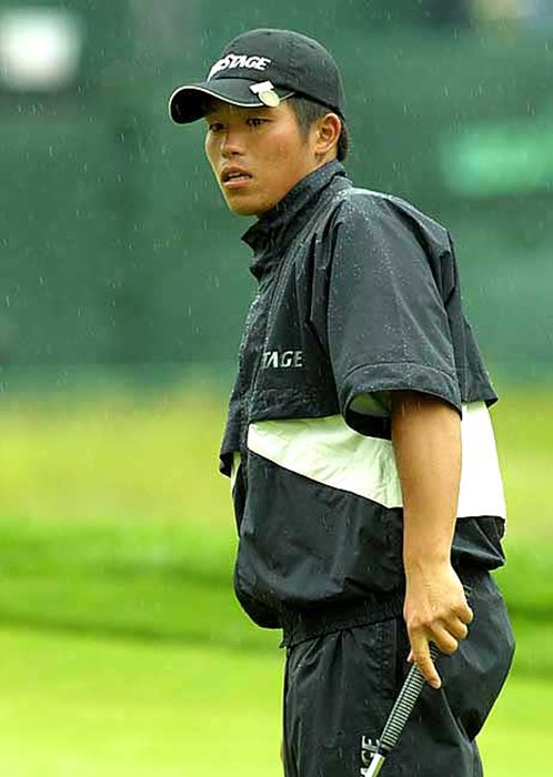 大健闘していたアマチュアの清田太一郎 2002年 全米オープン 2日目 清田太一郎