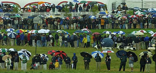 2002年 全米オープン 2日目 
