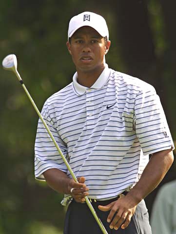 2002年 全米プロゴルフ選手権 2日目 タイガー・ウッズ