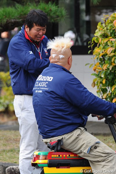 2012年 ミズノクラシック 事前 スタッフ
