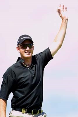 2002年 全米プロゴルフ選手権 初日 グレッグ・オーエン 片山と同じ組でプレー。難関16番パー4でイーグル