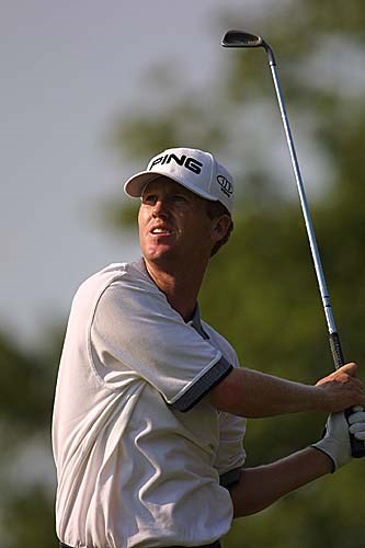 2002年 全米プロゴルフ選手権 最終日 クリス・ライリー 堅実なプレーで上位に入った。この経験は将来に生きるだろう。