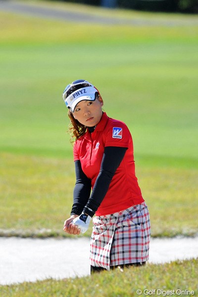 2012年 ミズノクラシック 最終日 有村智恵