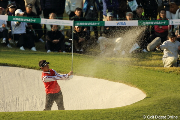 藤田寛之、谷口徹 賞金王争いを演じる両者は苦しい予選ラウンド