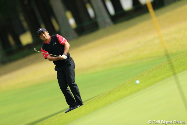 増田伸洋 崖っぷちでジャンボの教えから5位浮上
