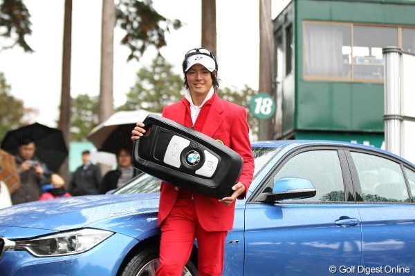 2012年 三井住友VISA太平洋マスターズ 最終日 石川遼＆BMWキー