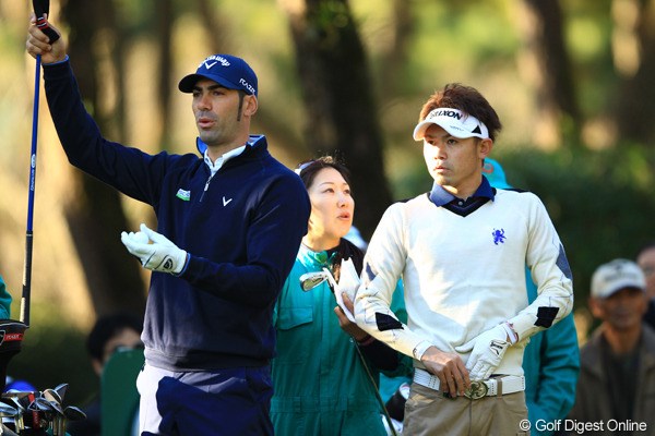 2012年 ダンロップフェニックストーナメント  初日 アルバロ・キロス、諸藤将次