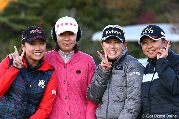 竹末裕美 原江里菜 李知姫、佐伯美貴