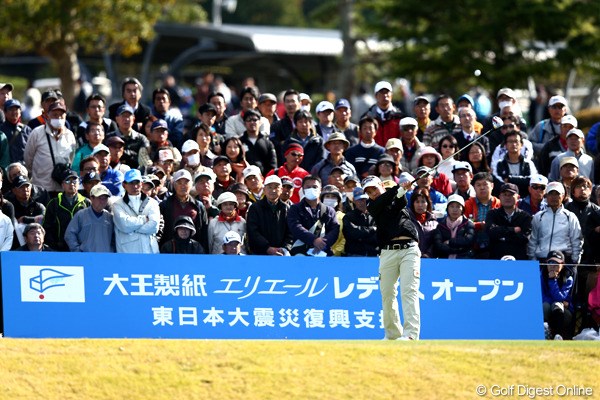 2012年 大王製紙エリエールレディスオープン 初日 笠りつ子