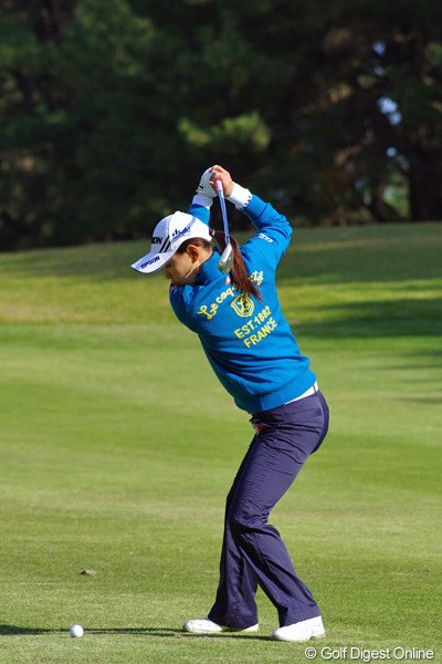 2012年 LPGAツアーチャンピオンシップリコーカップ 事前 横峯さくら