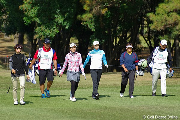 2012年 LPGAツアーチャンピオンシップリコーカップ 事前 岡本綾子門下