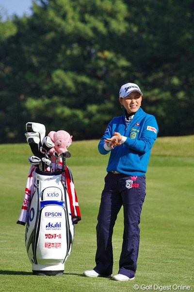 2012年 LPGAツアーチャンピオンシップリコーカップ 事前 横峯さくら