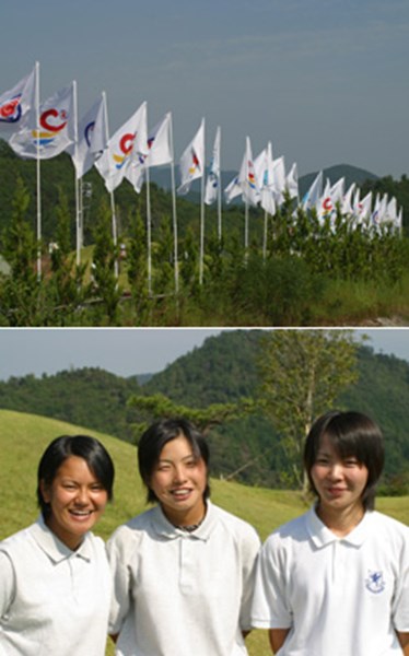 国体のゴルフが開幕した。注目の宮城県勢、宮里、和田、佐々木