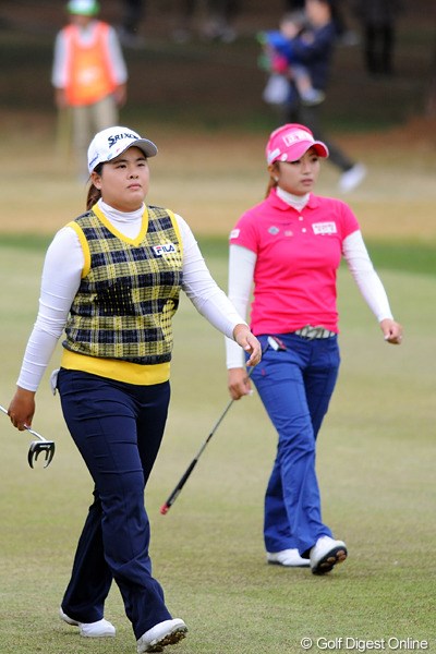 2012年 LPGAツアーチャンピオンシップリコーカップ 最終日 朴仁妃 イ・ボミ