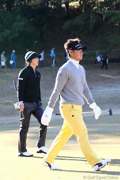 2012年 ゴルフ日本シリーズJTカップ 3日目 藤田寛之＆石川遼 最終組で直接対決、明日遼くんは一つ前の組でプレー