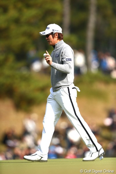 2012年 ゴルフ日本シリーズJTカップ 3日目 キム・キョンテ 9アンダーにして明日は最終組、2位タイ