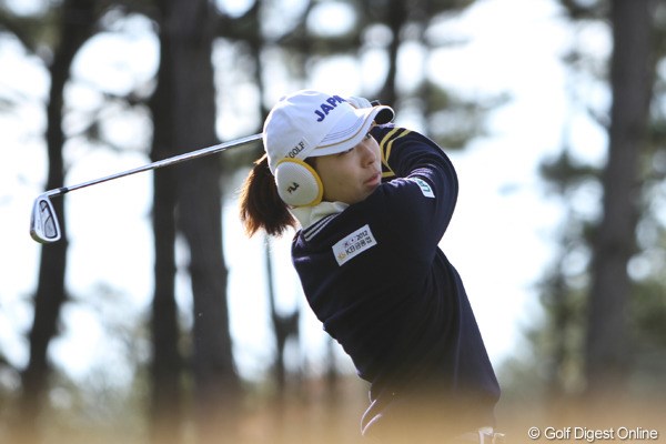 2012年 日韓女子プロゴルフ対抗戦 初日 服部真夕