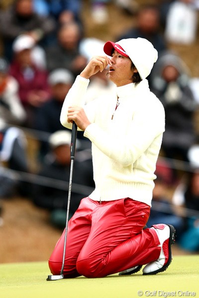 2012年 ゴルフ日本シリーズJTカップ 最終日 石川遼 17番でパターが入らず・・・OH MY GOD